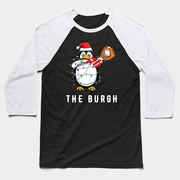 The burgh penguin Baseball T-Shirt by Dreamsbabe